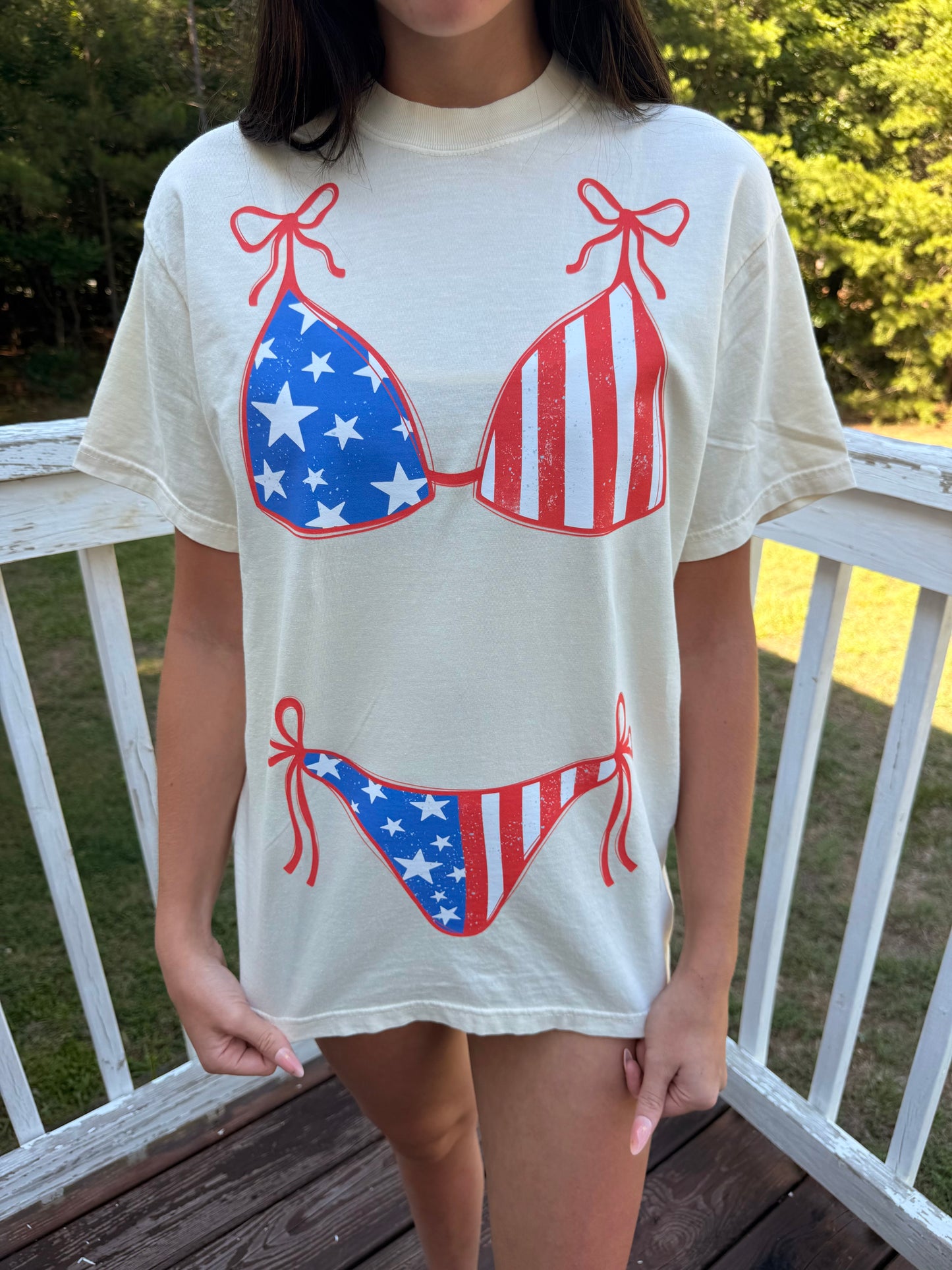 The American Bathing Suit Tee