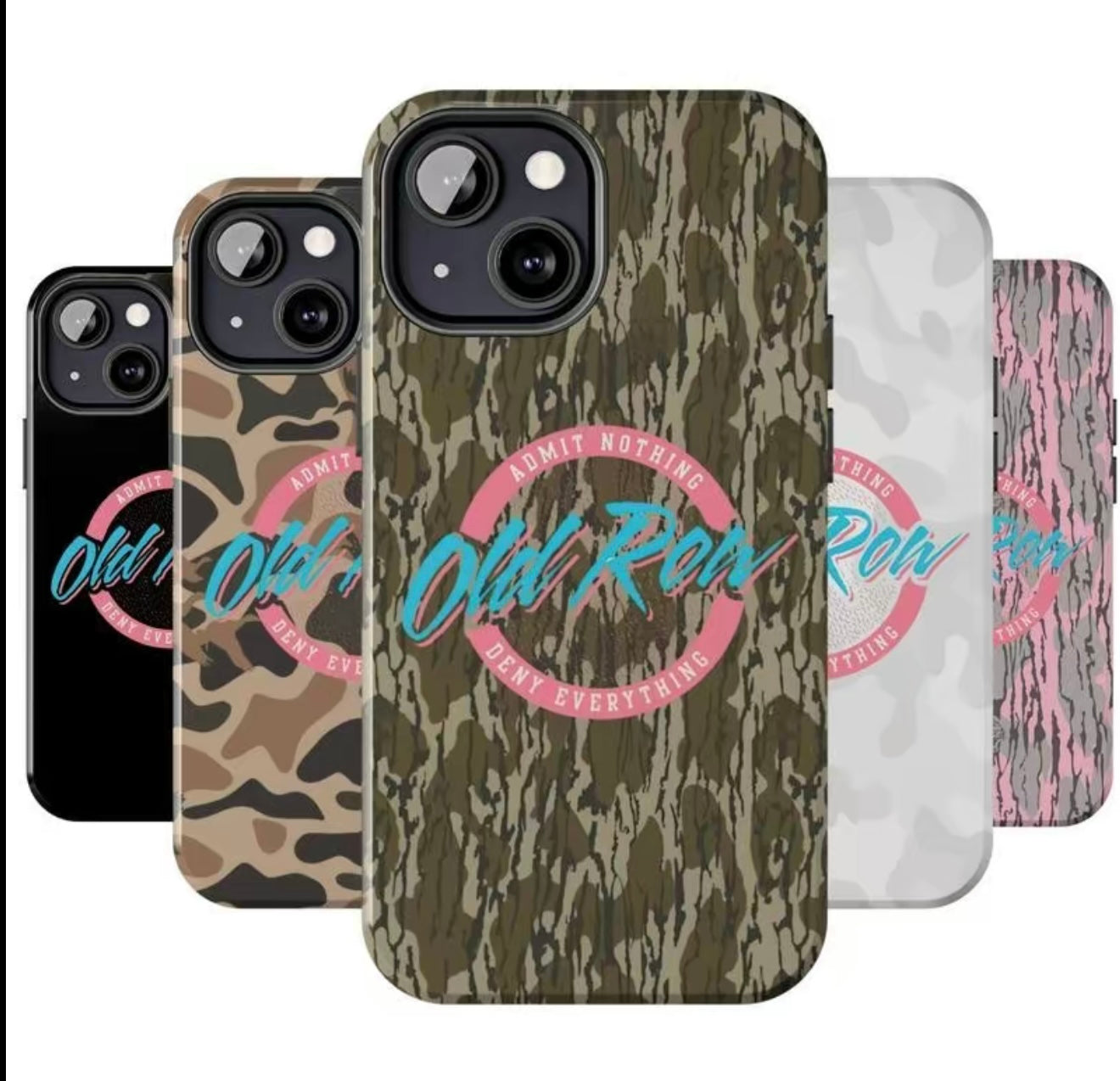 Old Row Camo phone case