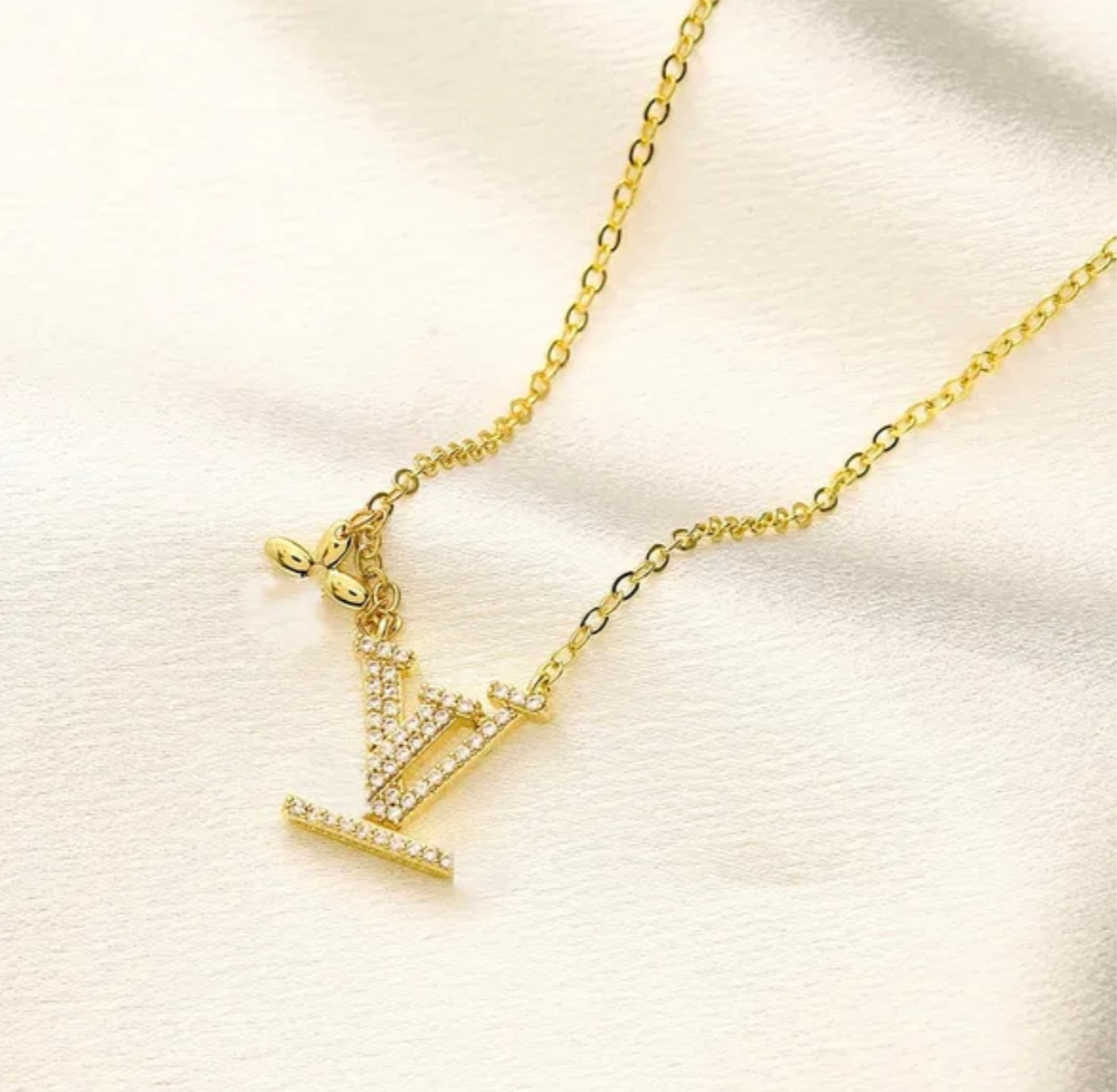 Inspired Louis Vuitton necklace