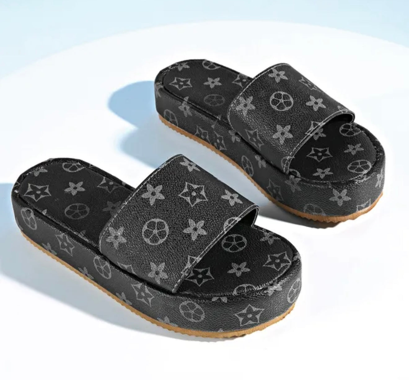 Inspired Louis Vuitton slides