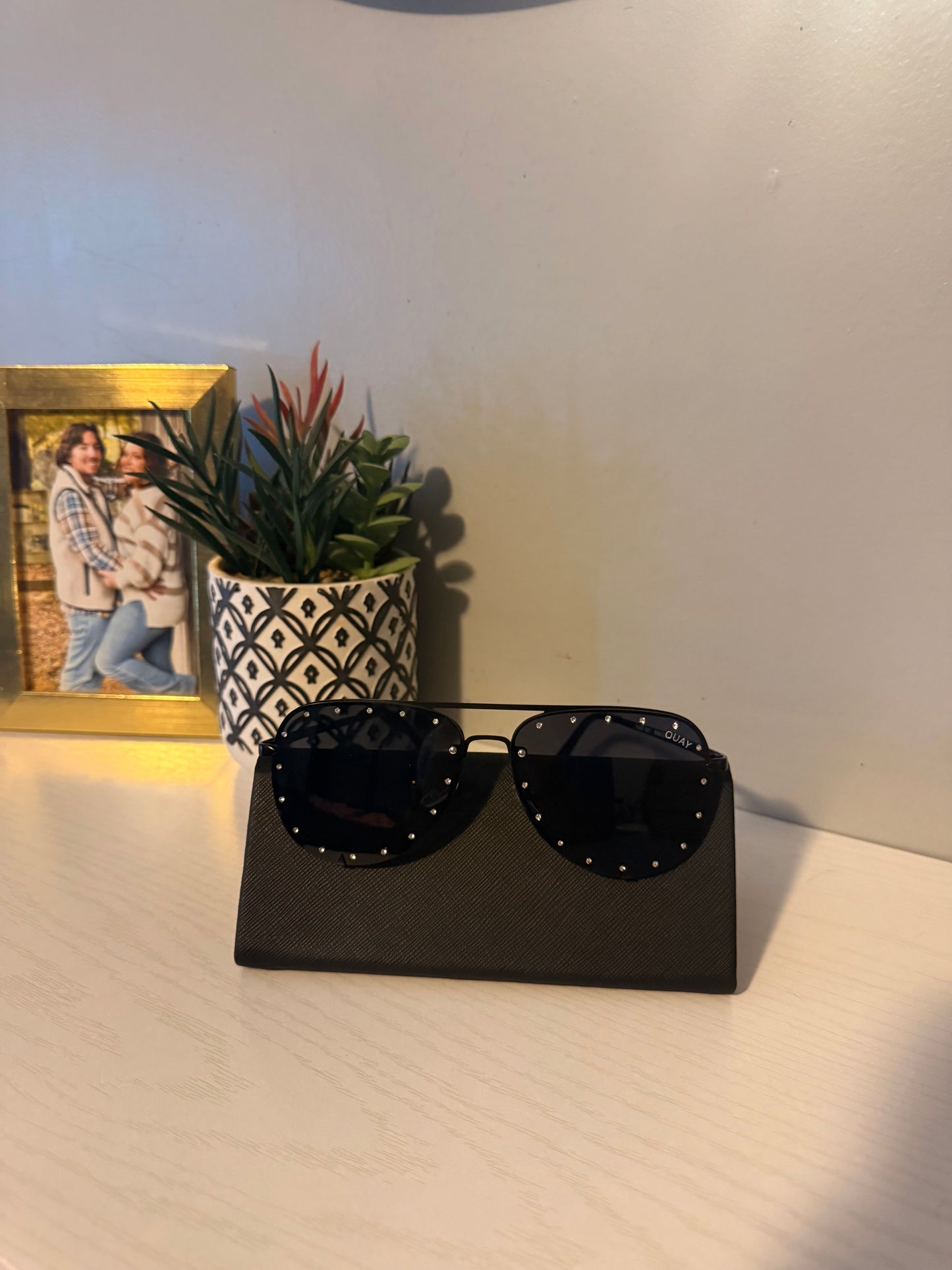 Rhinestone sunglasses