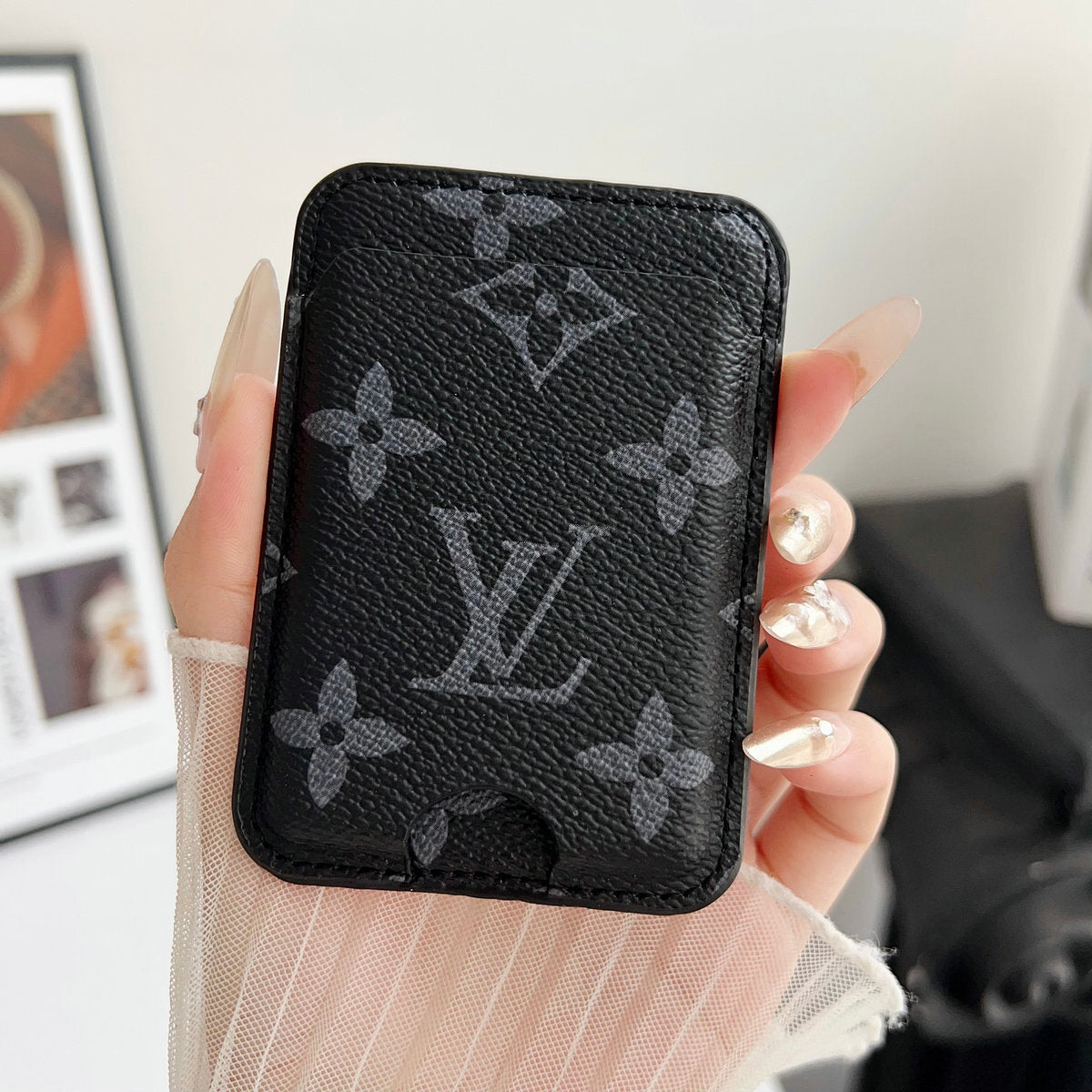 Card phone holder