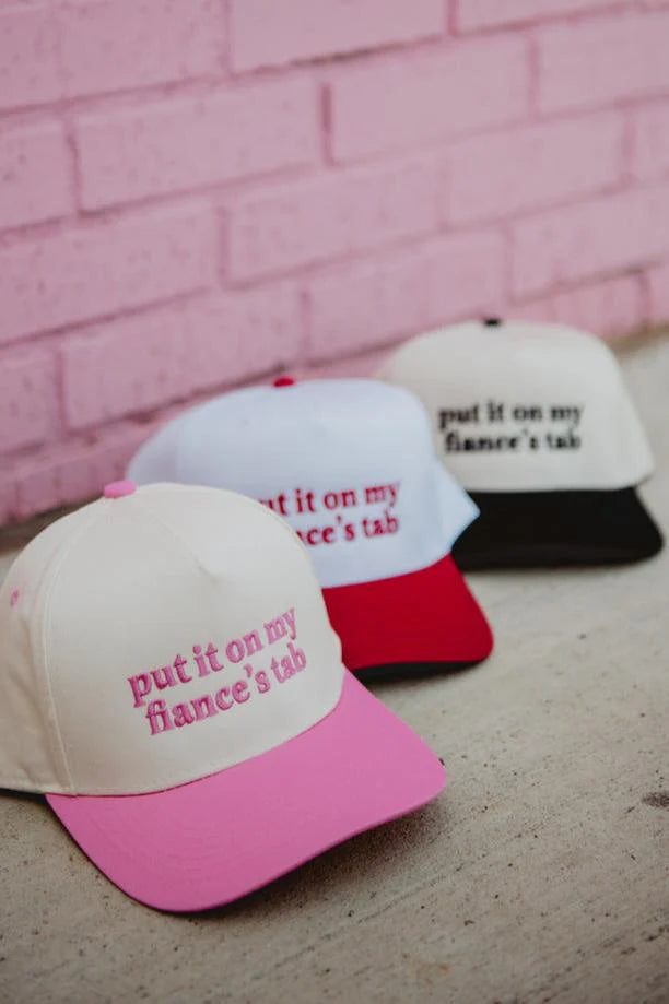 Put it on my husband tab trucker hat