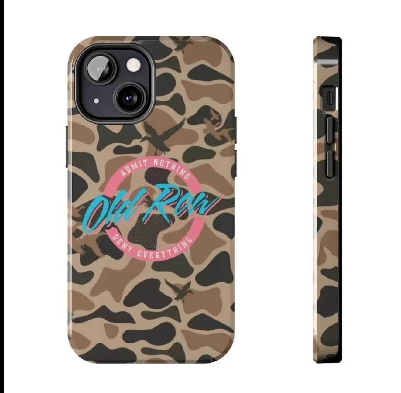 Old Row Camo phone case