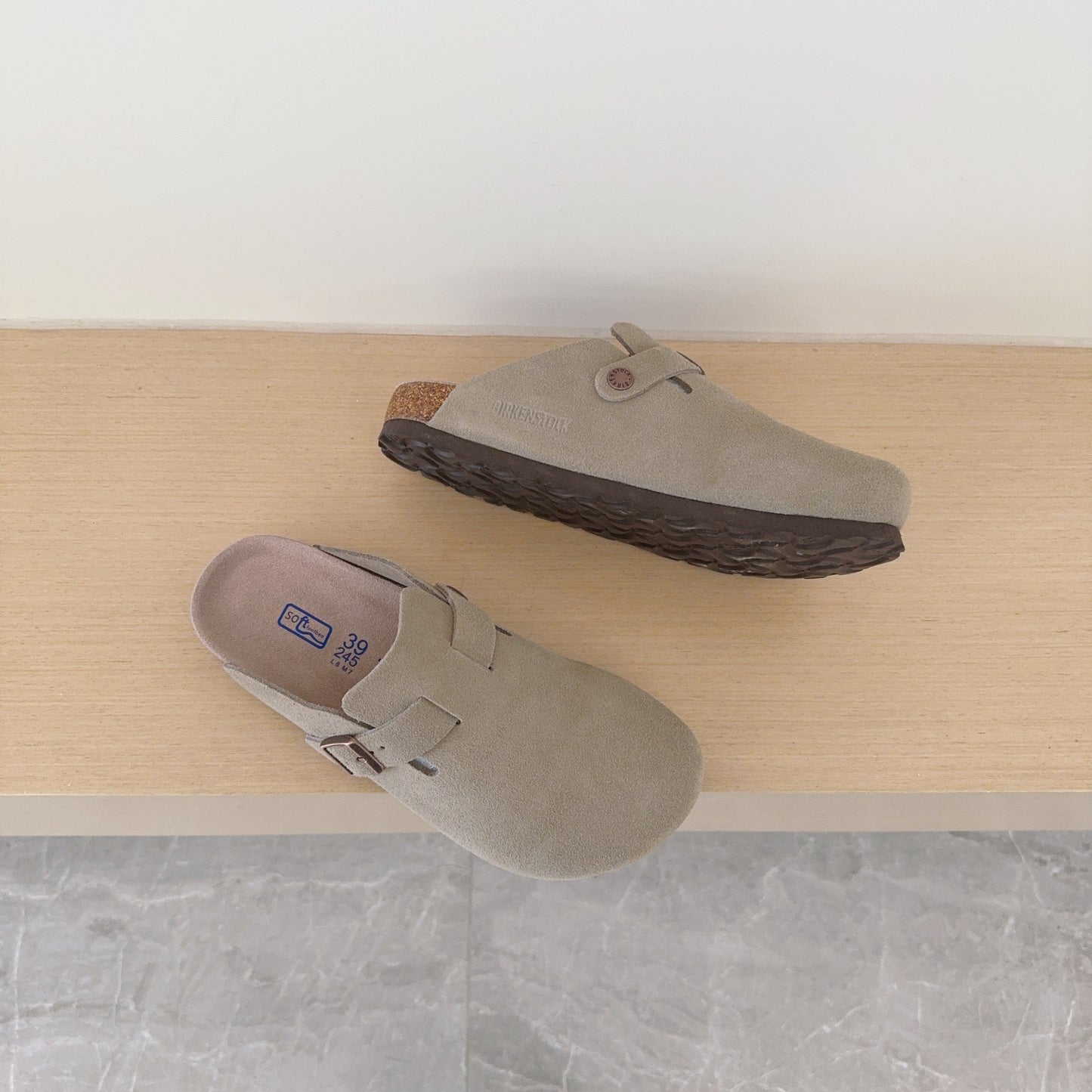 The clog shoes