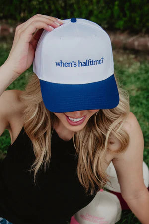 When’s Halftime trucker hat
