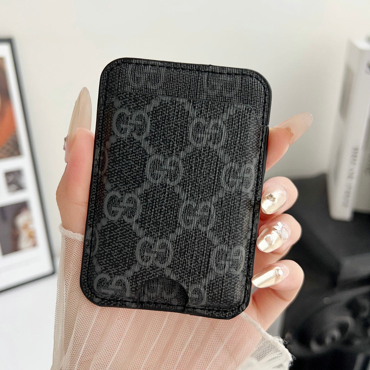 Card phone holder