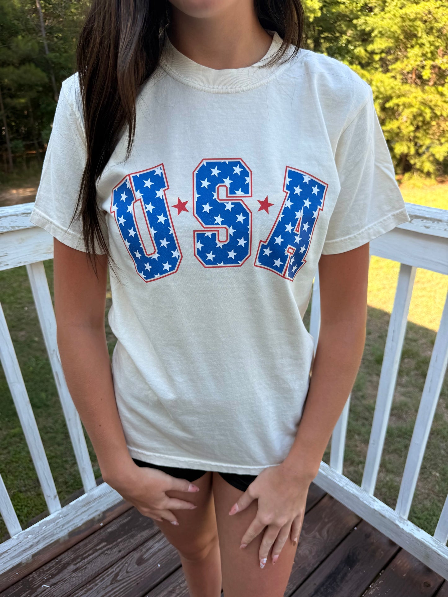 The USA tee