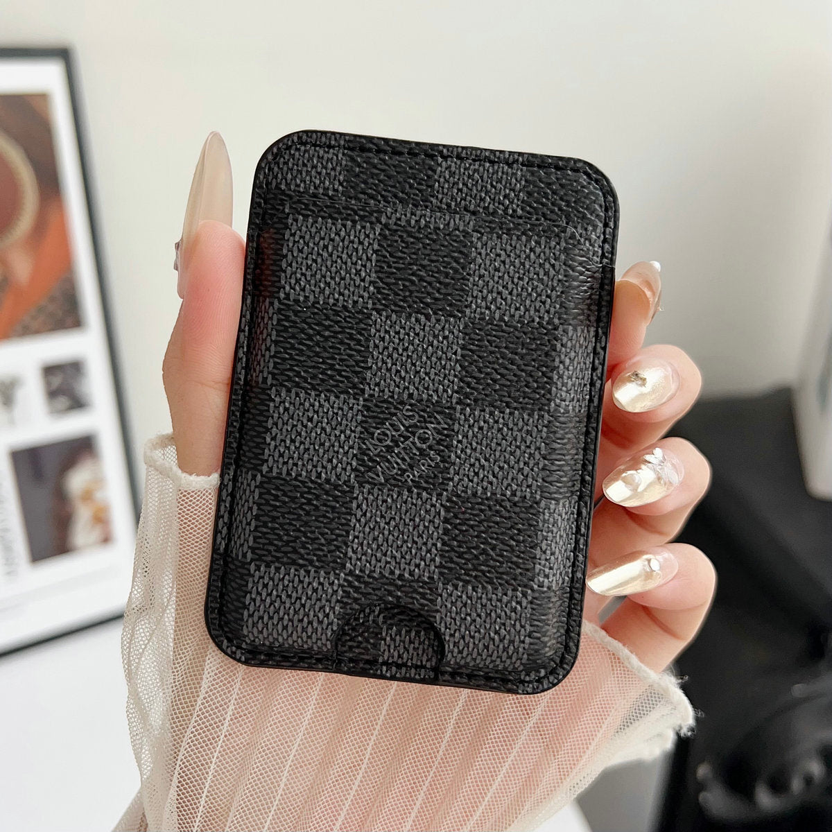 Card phone holder