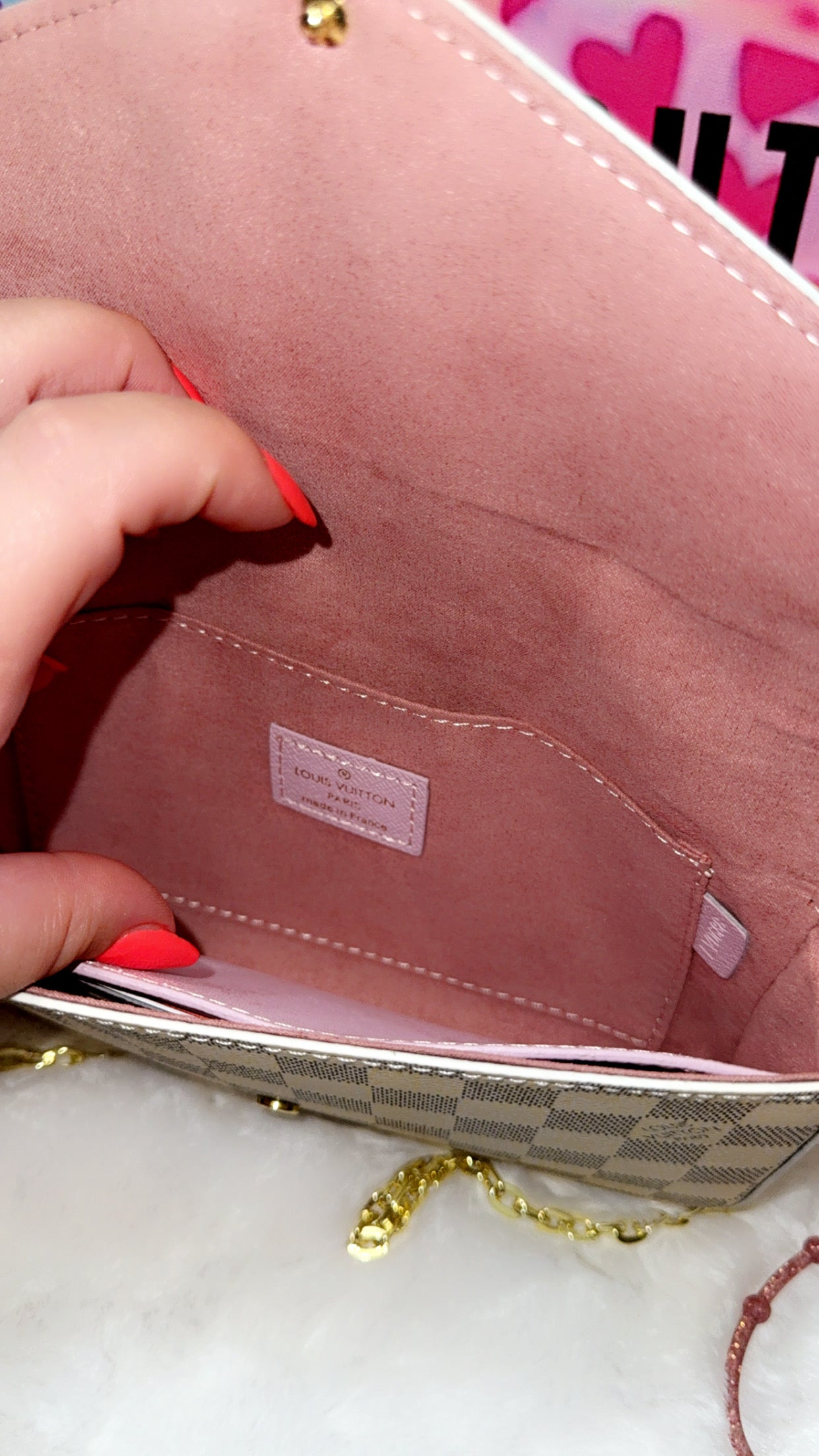 Inspired Louis Vuitton Purse With wallet