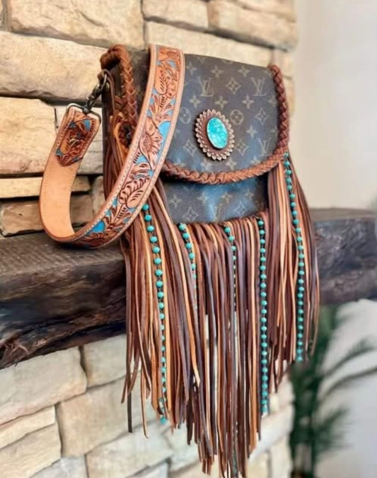 Inspired Western Louis Vuitton purse