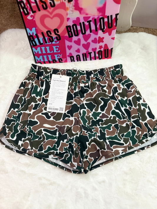 Camouflage Lululemon Shorts