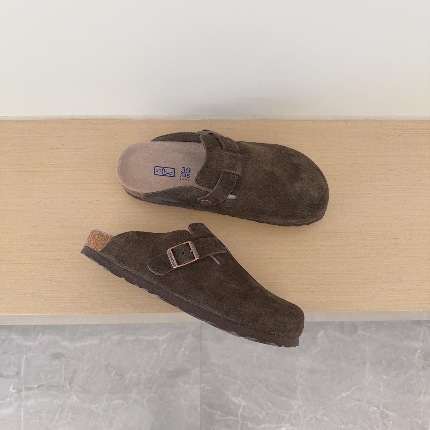 The clog shoes