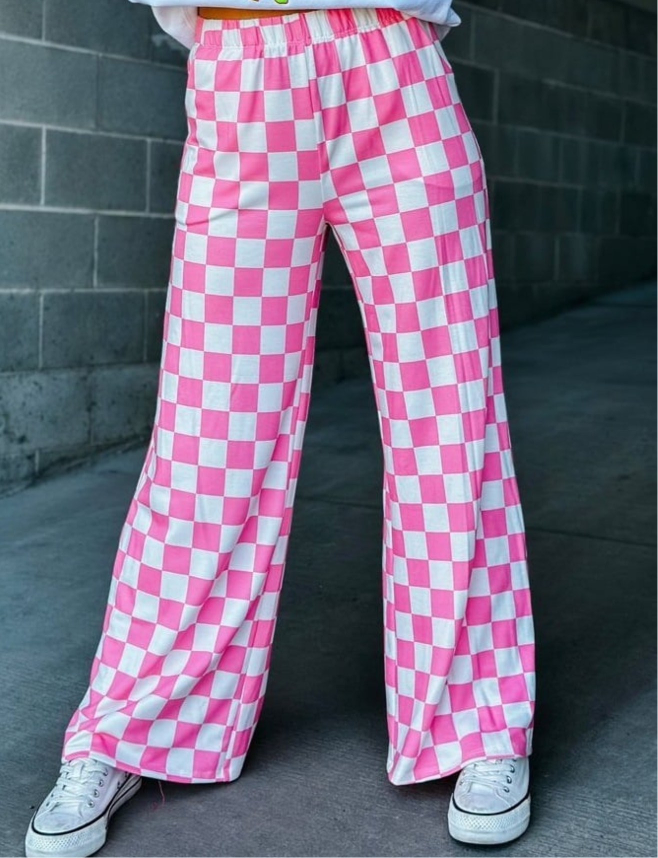 The checkered pants