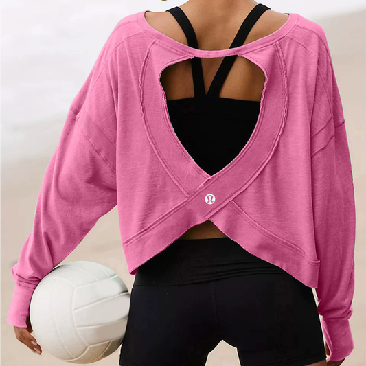 The Cross back long sleeve