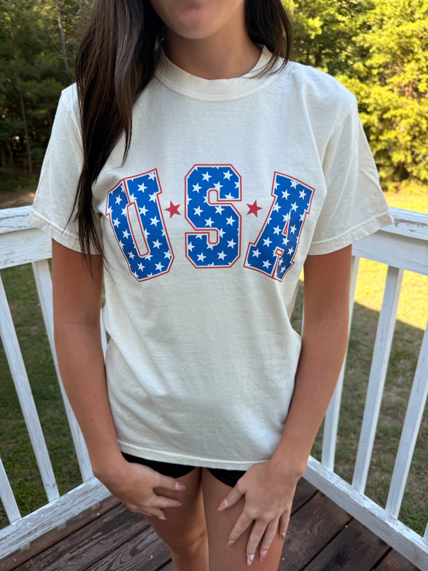 The USA tee