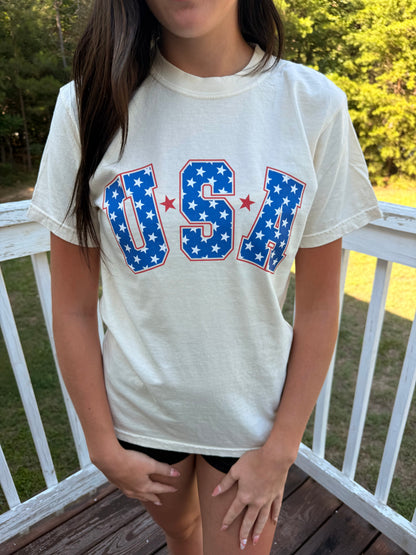 The USA tee