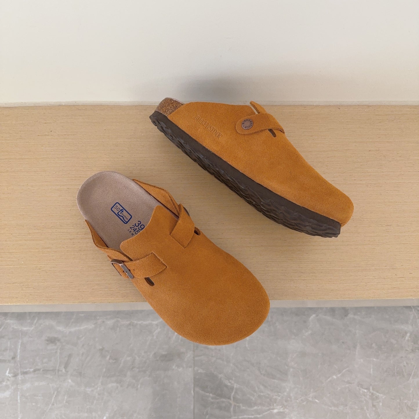The clog shoes