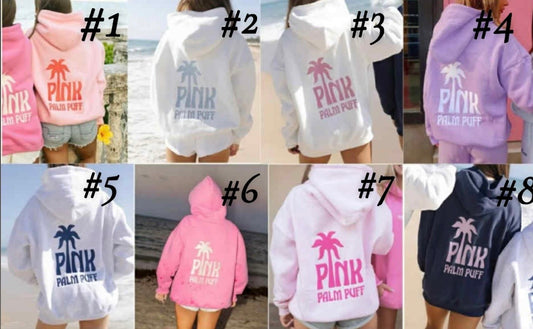 Palm hoodies