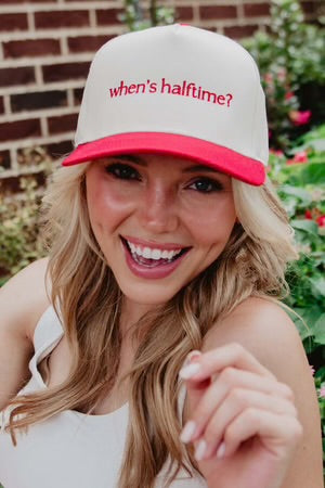 When’s Halftime trucker hat