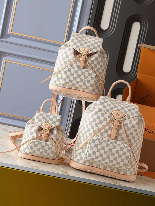 The Checkered book bag