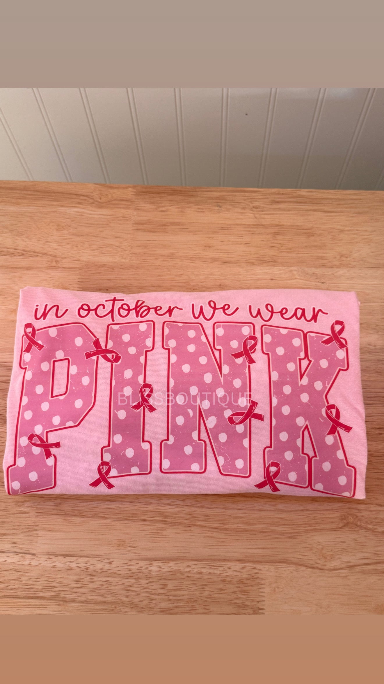 In October We Wear Pink
