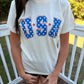 The USA tee
