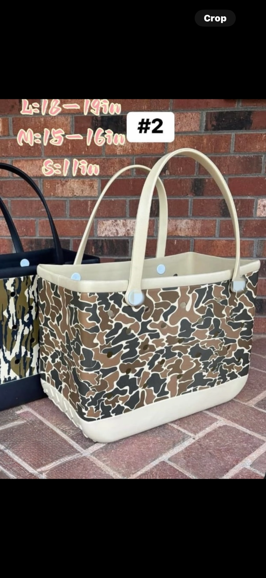 Inspired Camo Bog bag
