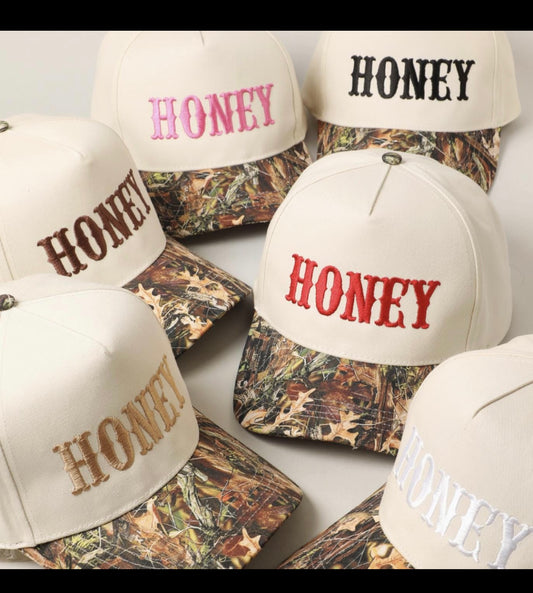 Honey trucker hats